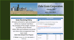 Desktop Screenshot of oahegraincorp.com